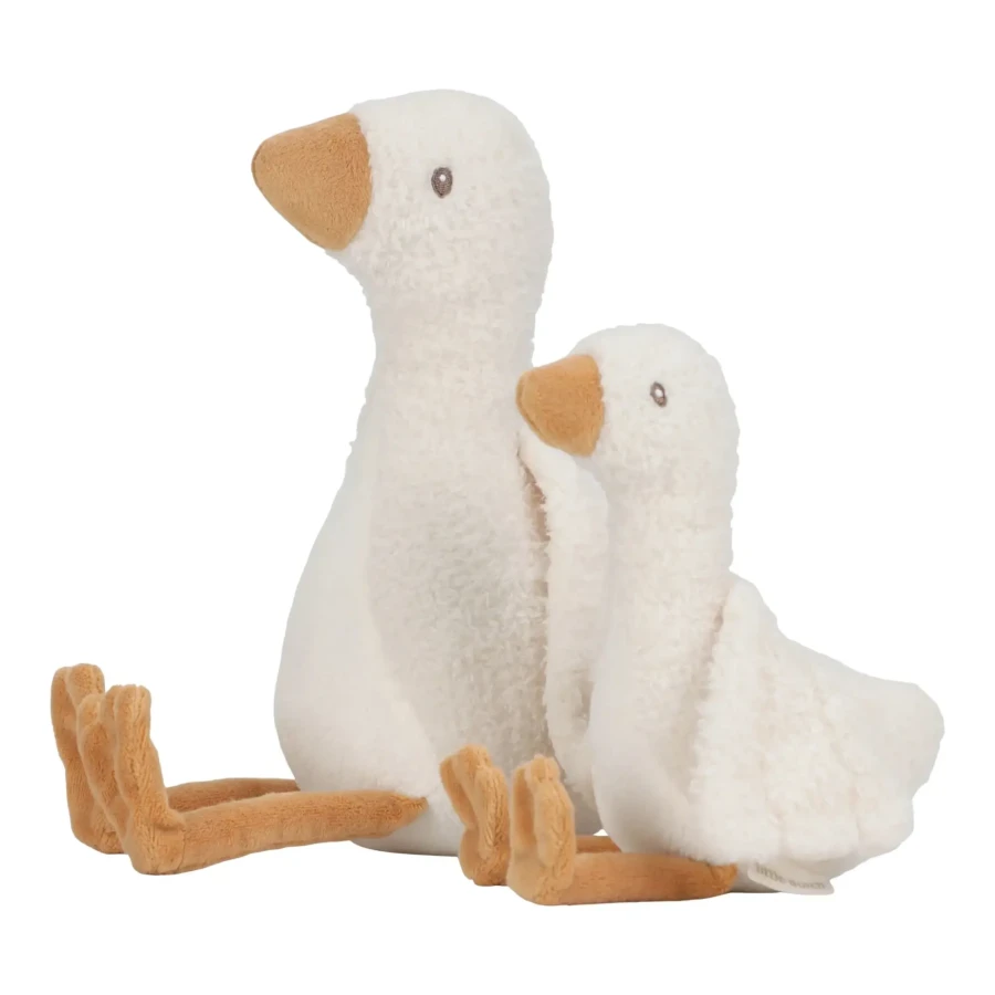 Przytulanka gąska 25 cm Newborn Naturals / Little Dutch