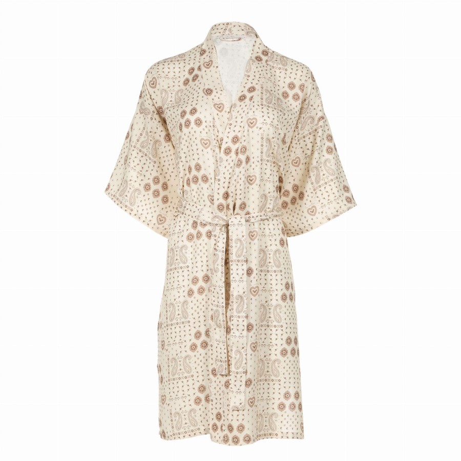 Kimono Bambusowe - BANDANA CREAM / La Millou
