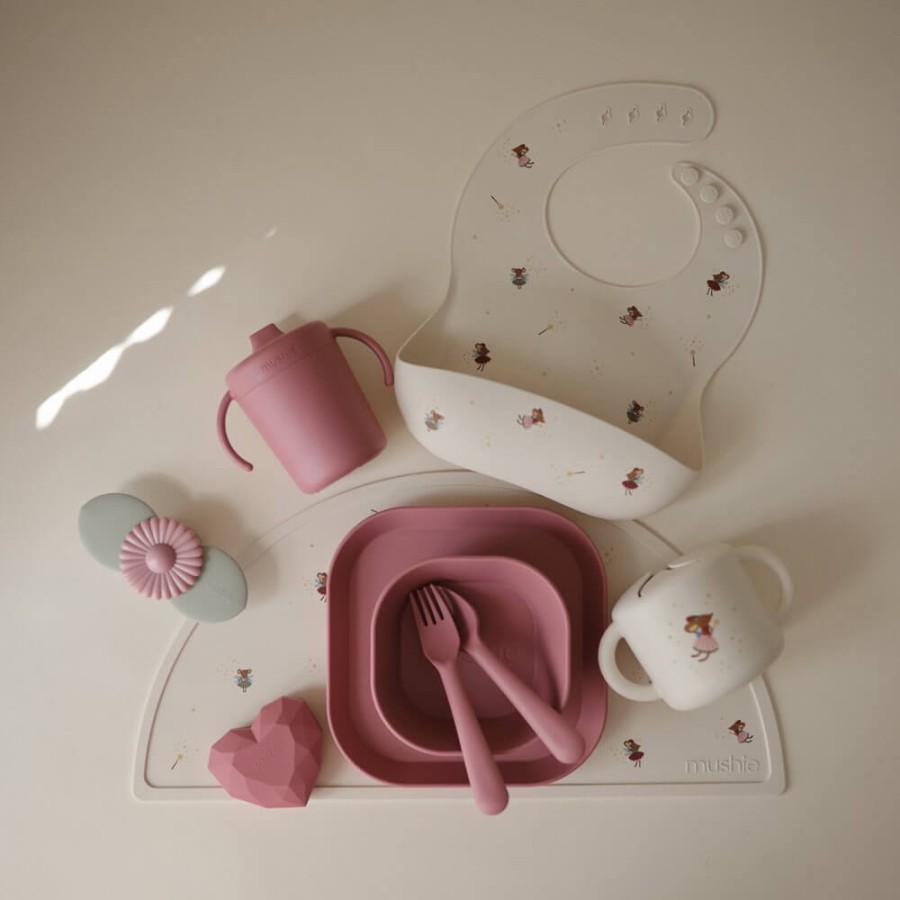 Śliniak silikonowy Fairy Mice / Mushie