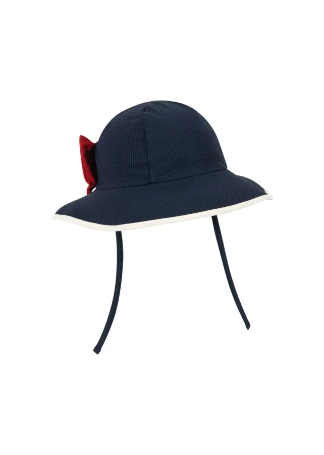 Kapelusz przeciwsłoneczny Bowie - navy blazer / Konges slojd