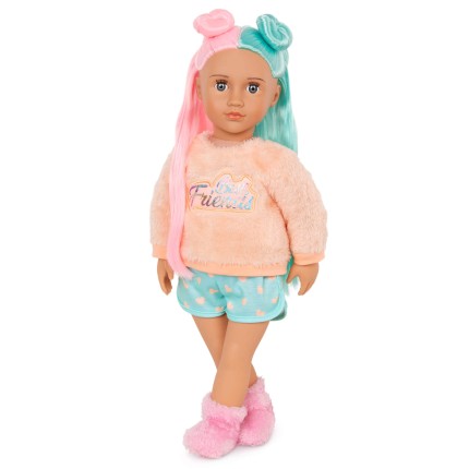 Lalka LUMI 46cm - Dwukolorowe proste włosy / OurGeneration
