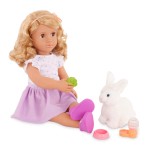 Lalka TABBY 46cm - z uroczym króliczkiem i akcesoriami / OurGeneration