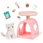 Kotek z domkiem-drapakiem i akcesoriami - Purrfect Retreat / OurGeneration