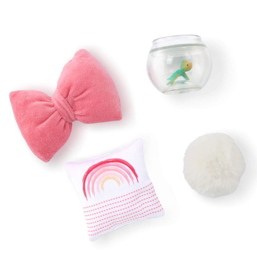 Zestaw mebli dla lalki - Sypialnia z wyposażeniem - Sweet Snuggles Bedroom Set﻿ / OurGeneration