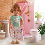 Zestaw mebli dla lalki - Łazienka z wyposażeniem - Sweet Bathroom Set / OurGeneration