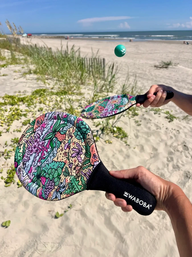 Paletki plażowe Artist Beach Paddle - zielone / Waboba