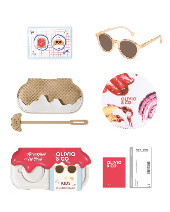Okulary Oval Apricot Polarized 3-5 / Olivio & Co