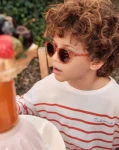 Okulary Oval Fig Pink Polarized 3-5 / Olivio & Co