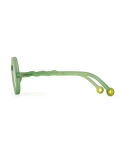 Okulary Round Olive Green Polarized 3-5 / Olivio & Co