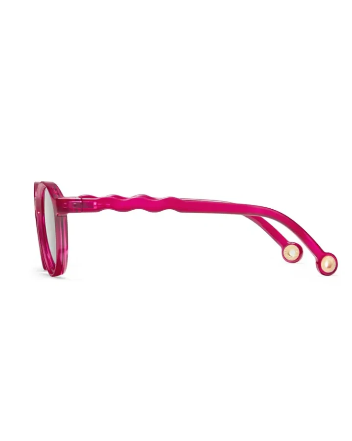Okulary Oval Raspberry Polarized 5-10 / Olivio & Co