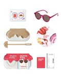 Okulary Oval Raspberry Polarized 5-10 / Olivio & Co