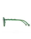 Okulary Oval Olive Green Polarized 10+ / Olivio & Co