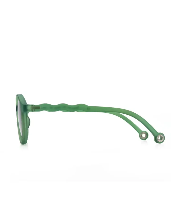 Okulary Oval Olive Green Polarized 10+ / Olivio & Co