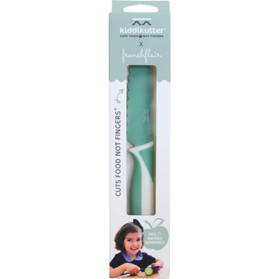 Bezpieczny nóż do nauki krojenia dla dzieci NORDIC MINT / KiddiKutter