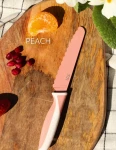 Bezpieczny nóż do nauki krojenia dla dzieci PEACH / KiddiKutter