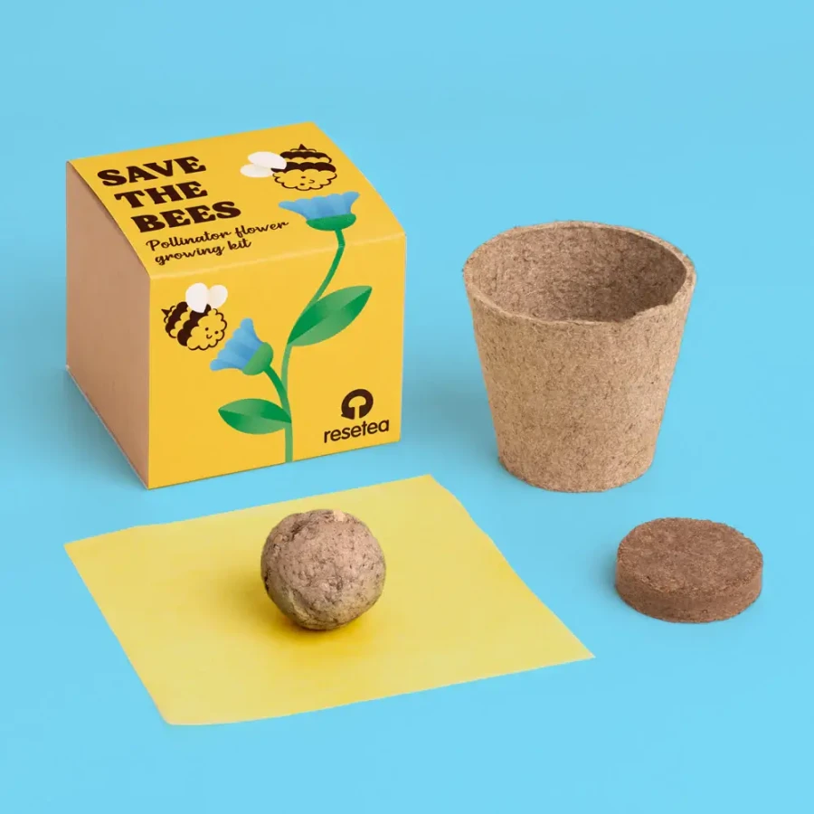 Zestaw do uprawy kwiatów - Save the Bees / Resetea