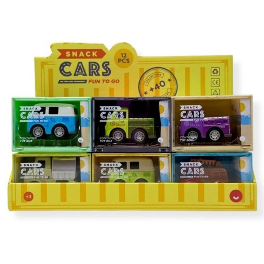 Samochodzik Snack Cars seria 3: kampery, pickupy i ciężarówki / Juegaconmigo