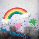 Zmywalne kredki żelowe do szyb, Rainy Dayz, 10szt. / Ooly