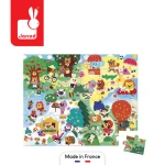 Puzzle w walizce 4 pory roku 36 elementów 4+ / Janod