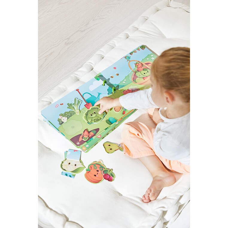 Książeczka z zadaniami Busy Book Farma 3+ / Janod