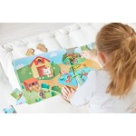 Książeczka z zadaniami Busy Book Farma 3+ / Janod
