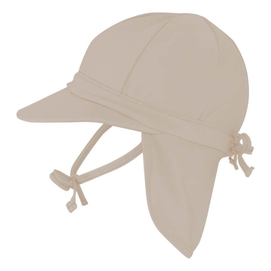 Kapelusz kąpielowy czapka UV z wiązaniem pod szyją Beige / Vanilla Copenhagen