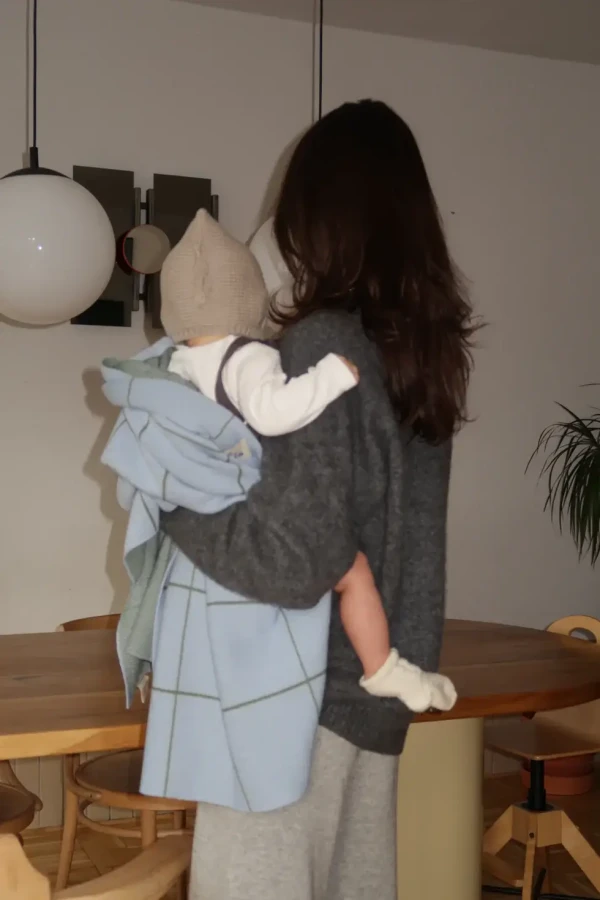 Koc merino - baby blue / The Story Makers