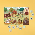 Puzzle z grą obserwacyjną Farmtastick / Londji