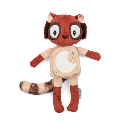 Przytulanka z książeczką Lemur Elvis 6m+ / Lilliputiens