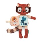 Przytulanka z książeczką Lemur Elvis 6m+ / Lilliputiens