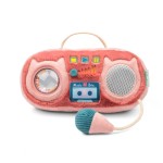 Przytulanka aktywizująca do zabawy Radio Kotka Jeanne 9m+ / Lilliputiens