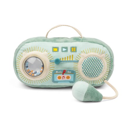 Przytulanka aktywizująca do zabawy Radio Radio Smok Joe 9m+ / Lilliputiens