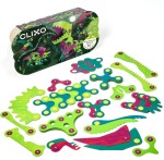 Układanka magnetyczna CLIXO Dinozaury , 36 elementy / CLIXO