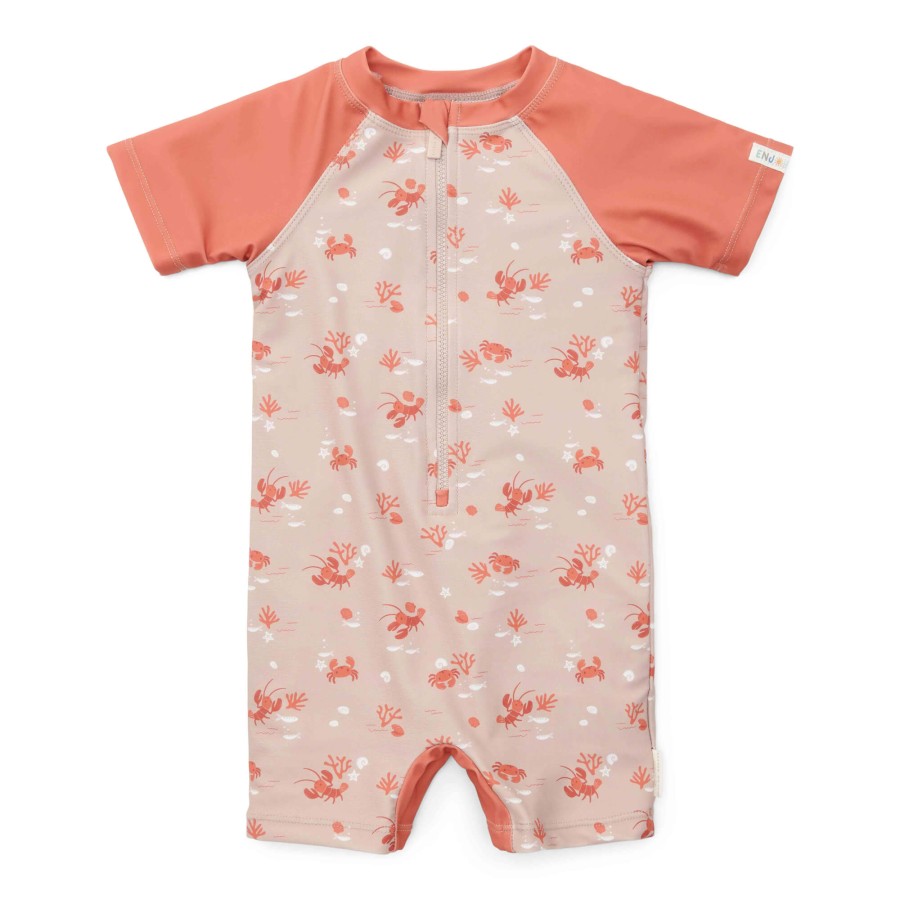 Swimsuit z rękawami Lobster Bay / Little Dutch