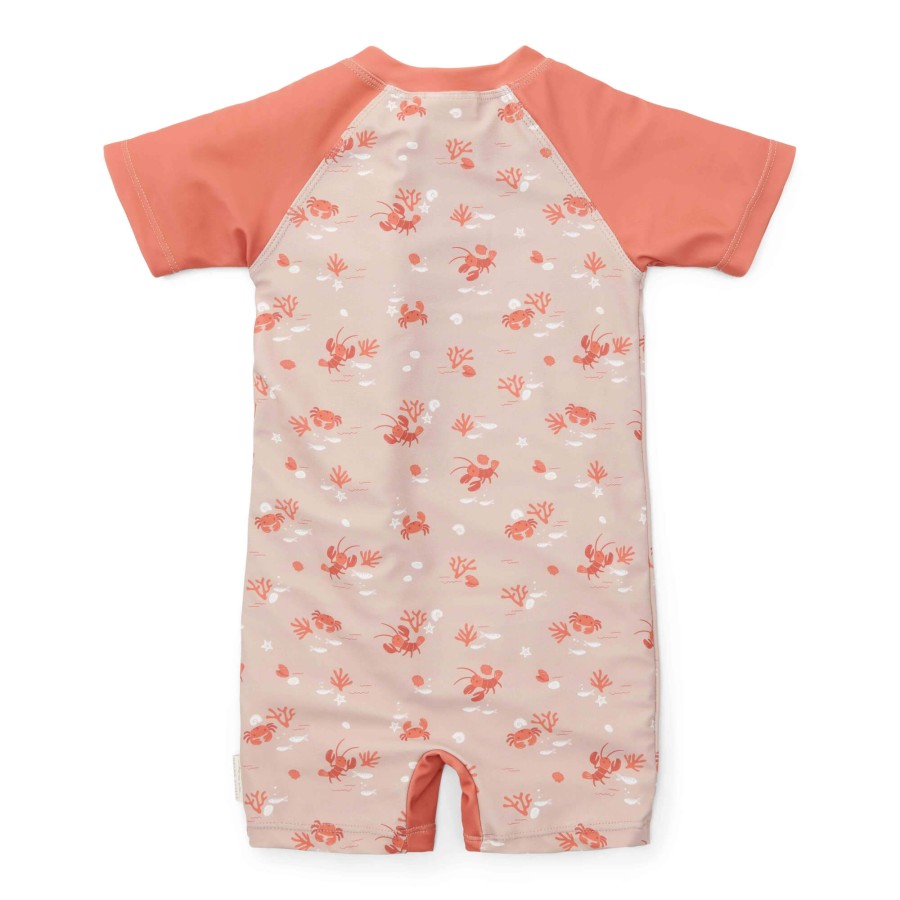 Swimsuit z rękawami Lobster Bay / Little Dutch