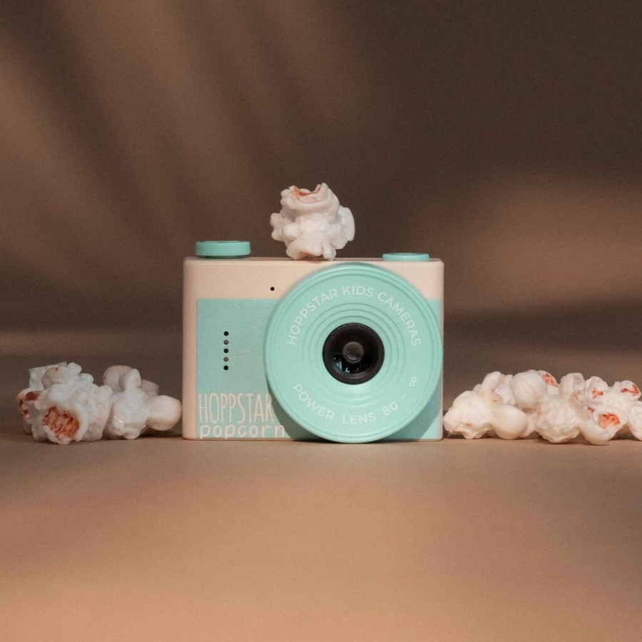 Aparat fotograficzny dziecięcy Popcorn - niebieski / Mideer