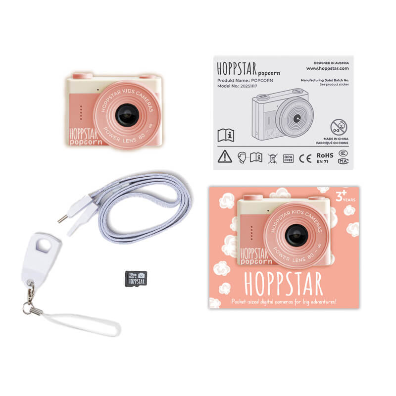 Aparat fotograficzny dziecięcy Popcorn - sorbet / Hoppstar