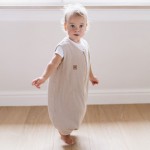Śpiworek do spania muślinowy z nogawkami 1,5 TOG Malaga - Beige / Zaffiro