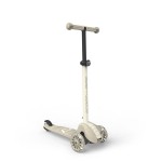 Highwaykick 3S Hulajnoga z systemem sterowania 2w1 i kółkami LED składana 3+ Ash / Scootandride