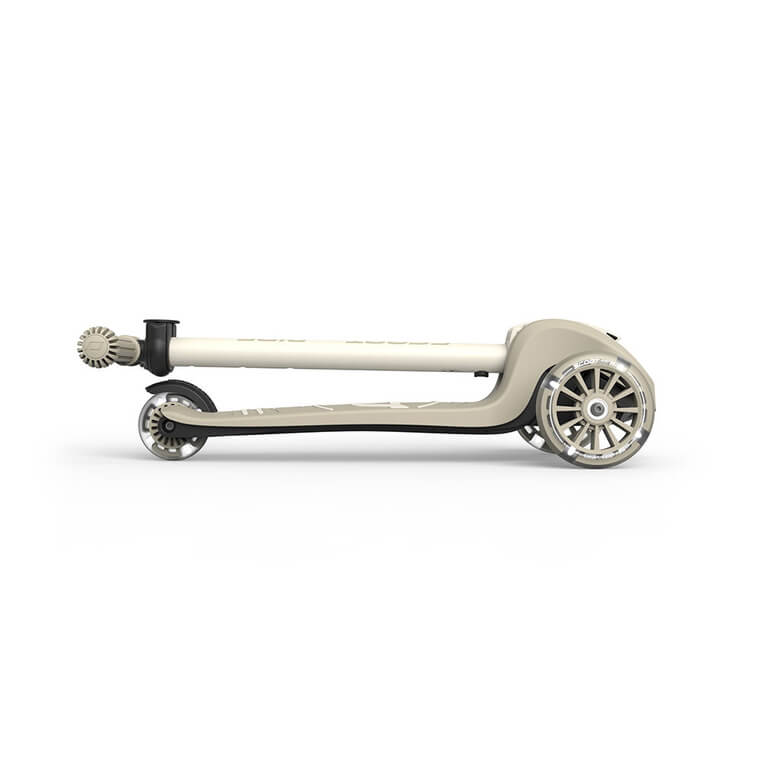 Highwaykick 3S Hulajnoga z systemem sterowania 2w1 i kółkami LED składana 3+ Ash / Scootandride