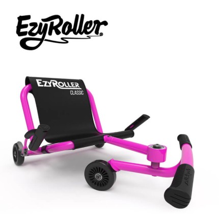 EzyRoller Classic Pojazd gokart napędzany nogami klasyczny 3-12 lat - Pink / EzyRoller