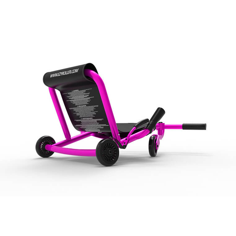 EzyRoller Classic Pojazd gokart napędzany nogami klasyczny 3-12 lat - Pink / EzyRoller