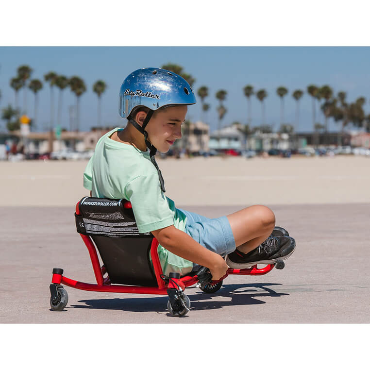 EzyRoller Spinner X Pojazd gokart napędzany nogami z funkcją 360° 4-12 lat - Pink / EzyRoller