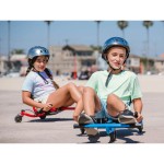 EzyRoller Spinner X Pojazd gokart napędzany nogami z funkcją 360° 4-12 lat - Green / EzyRoller