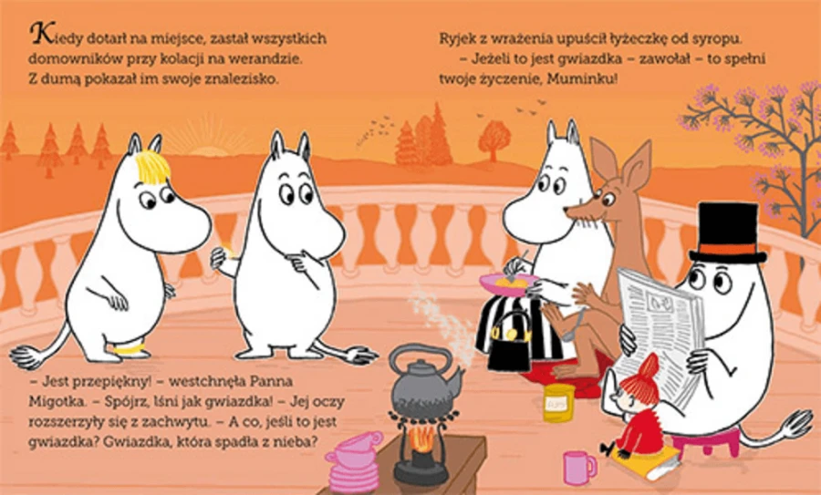 Muminek i gwiazdka z nieba / Harperkids