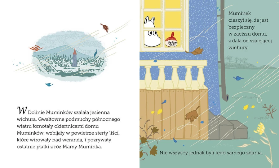 Muminek, Mała Mi i dziki wiatr / Harperkids