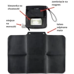 Przewijak podróżny organizer Clean Slate - Black / Skip Hop