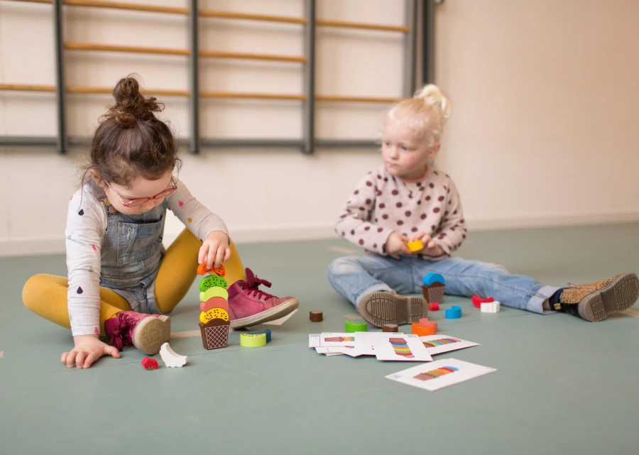 Drewniana układanka Lody 4+ / BS Toys