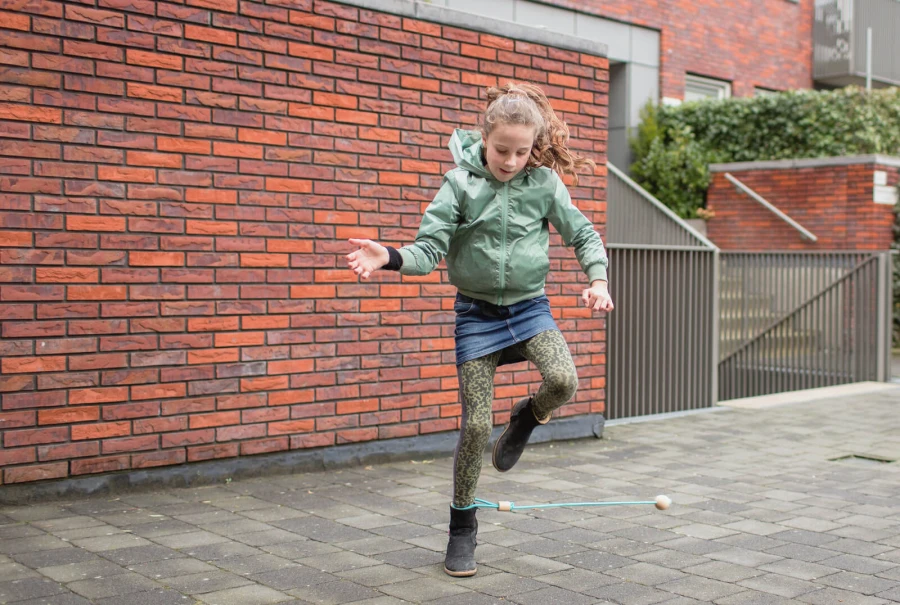 Skakanka na jedną nogę Hula Hop Ankle Swing / BS Toys