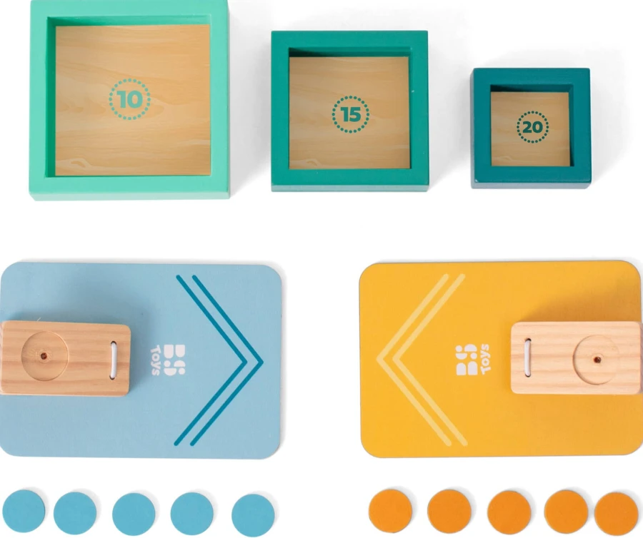 Gra zręcznościowa Wyrzutnia żetonów, katapulta / BS Toys